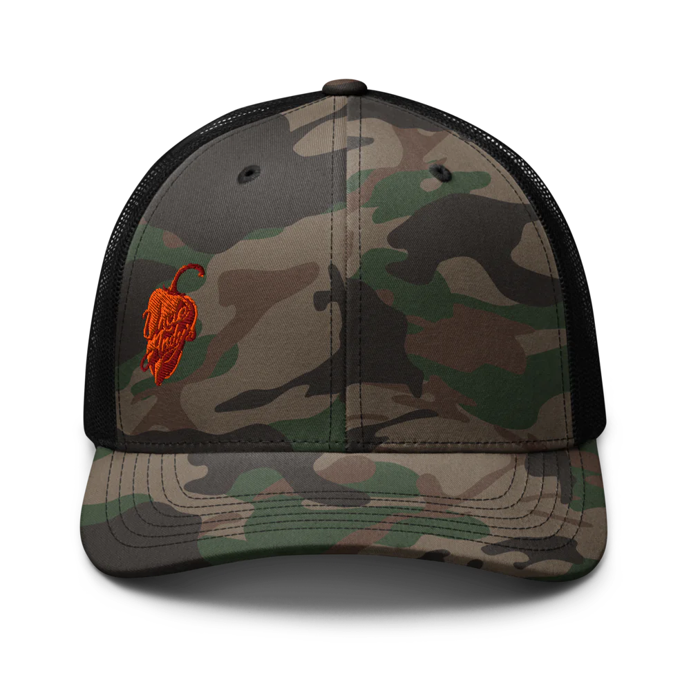 Logo Camo Trucker Hat